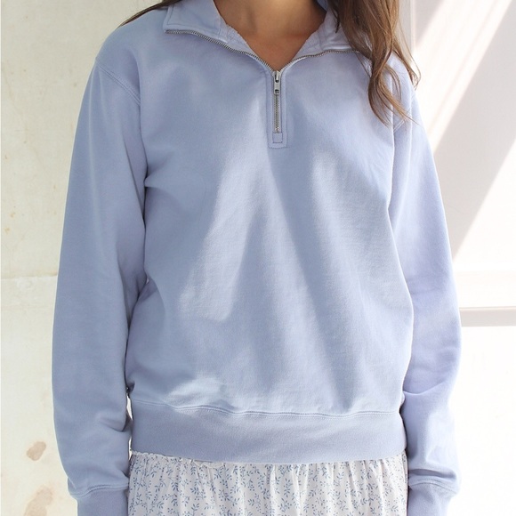 Brandy Melville Sweaters - Brandy Melville Quarter Zip
